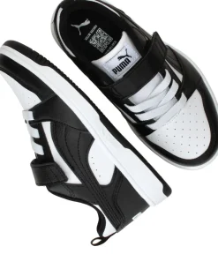 Puma Rebound V6 Low PS Sneakers Zwart Jongens