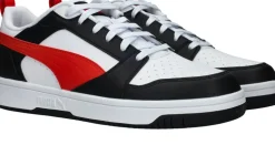 Puma Rebound V6 Low Sneakers Zwart Heren