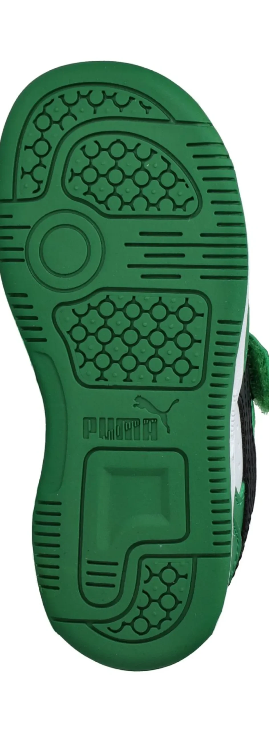 Puma Rebound V6 Low Sneakers Groen Jongens