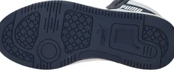 Puma Rebound V6 Mid Sneakers Blauw Jongens