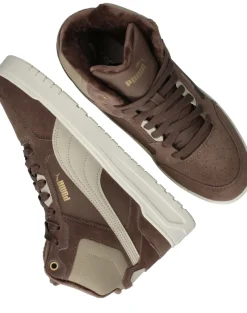 Puma Shuffle Downtown Mid WTR Sneakers Bruin Heren