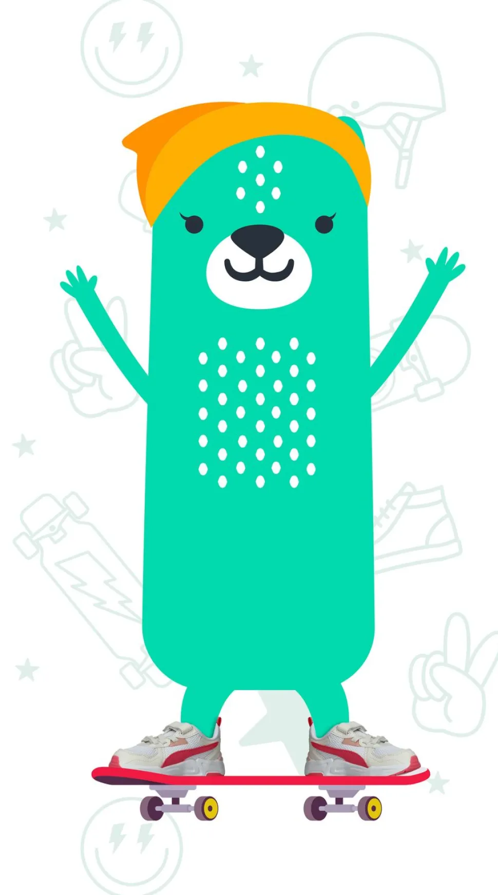 Puma Trinity Lite PS Sneakers Roze Meisjes