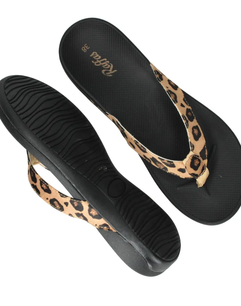 Raffas Slippers Bruin Dames