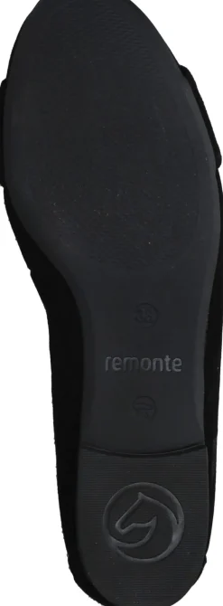 Remonte Ballerina's Zwart Dames
