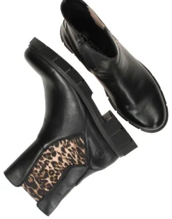 Remonte Chelseaboots Zwart Dames