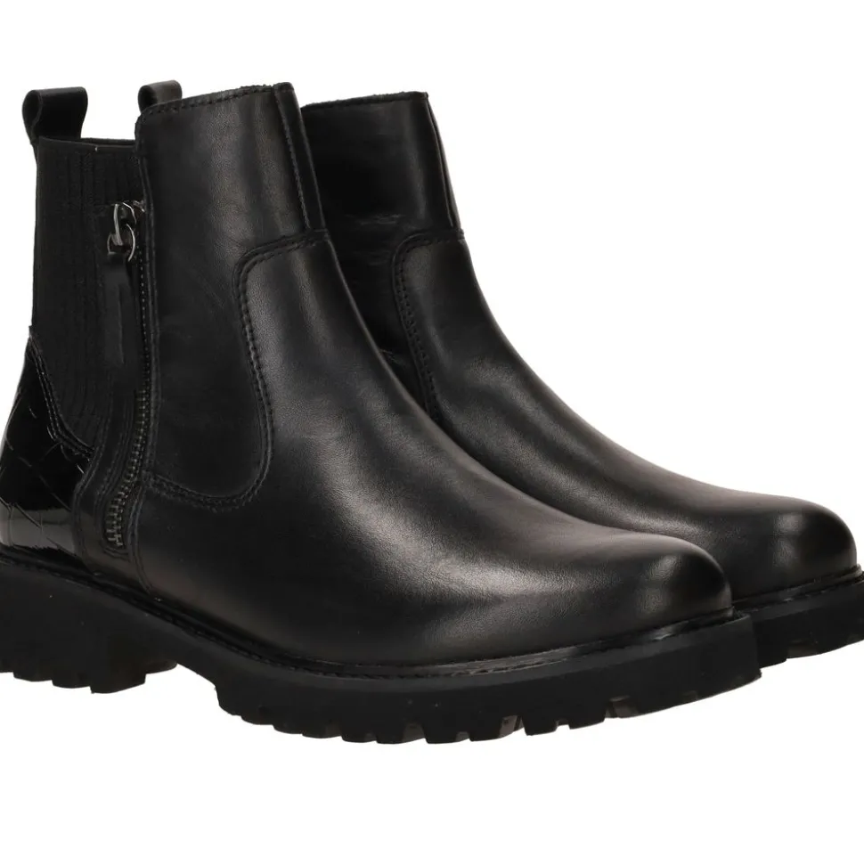 Remonte Chelseaboots Zwart Dames