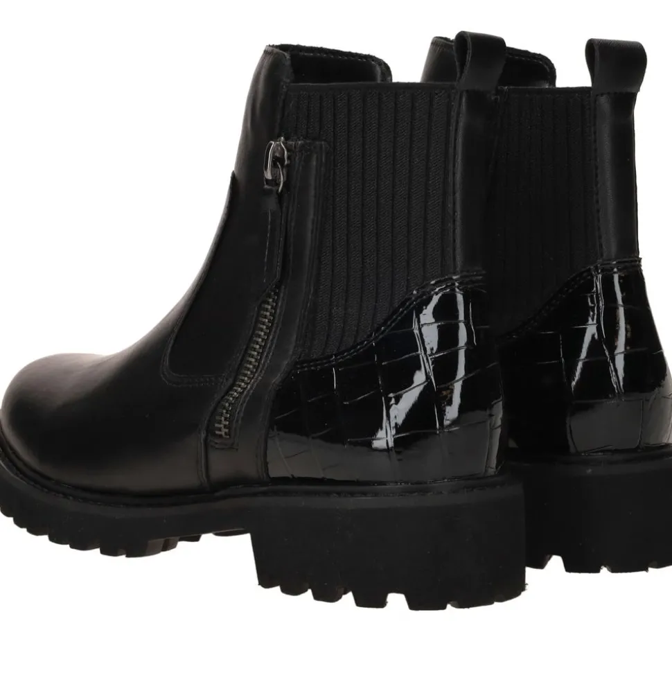 Remonte Chelseaboots Zwart Dames