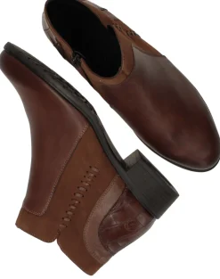 Remonte Enkellaarsjes Bruin Dames