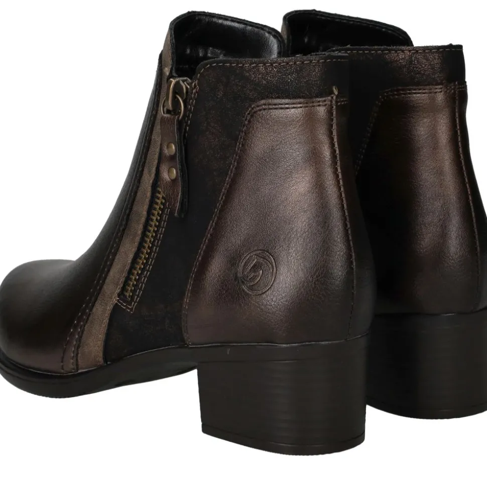 Remonte Enkellaarsjes Goud Dames