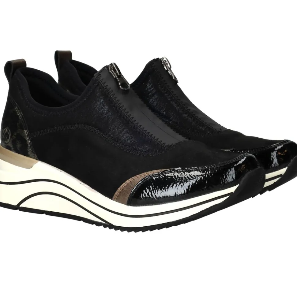 Remonte Instappers Zwart Dames