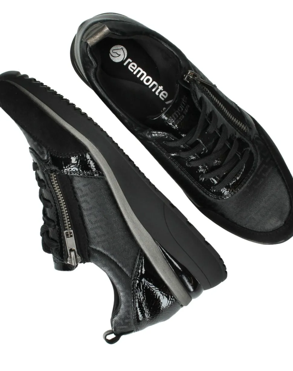 Remonte Sneakers Zwart Dames