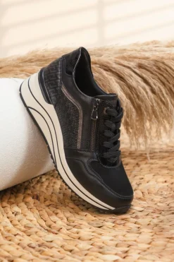 Remonte Sneakers Zwart Dames