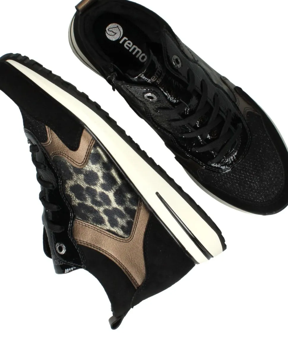 Remonte Sneakers Zwart Dames