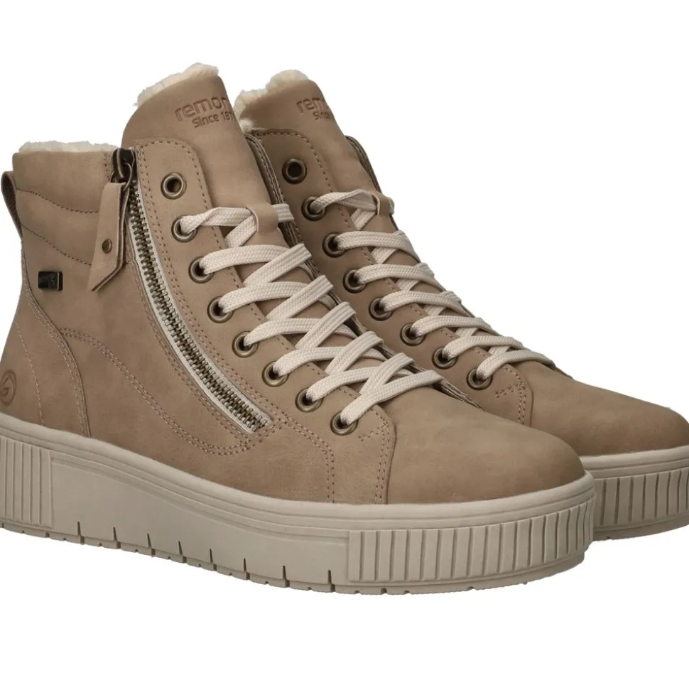 Remonte Veterboots Beige Dames