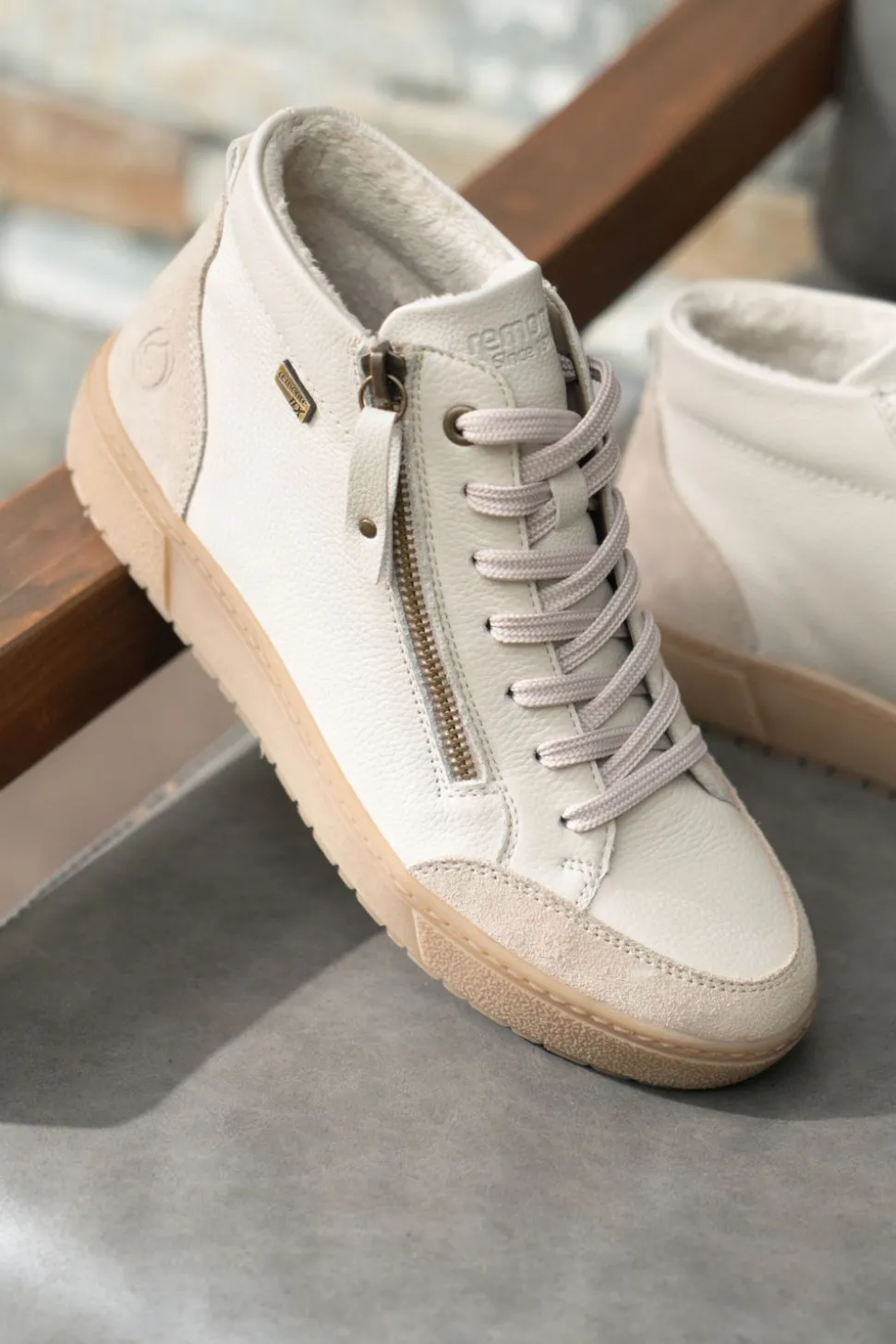 Remonte Veterboots Beige Dames