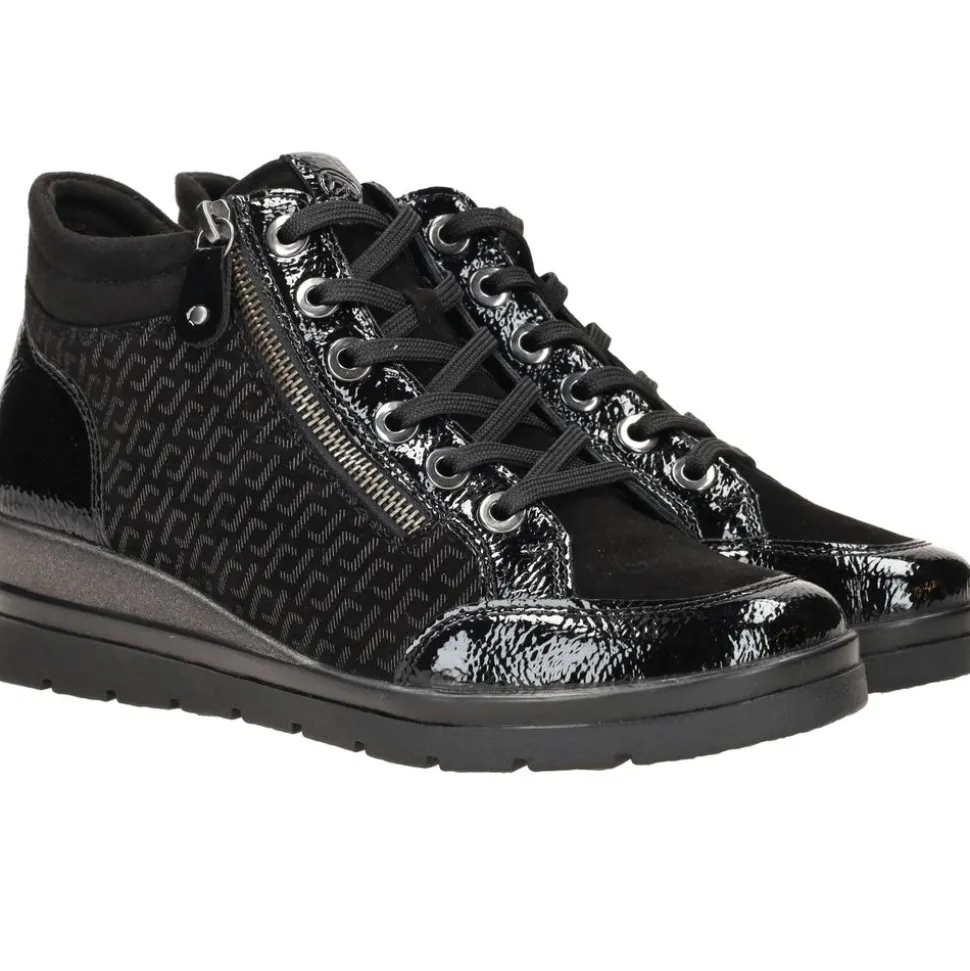 Remonte Veterboots Zwart Dames
