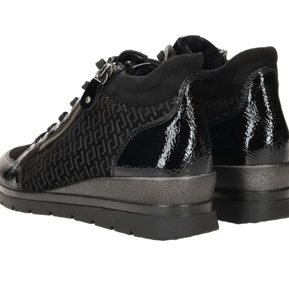 Remonte Veterboots Zwart Dames