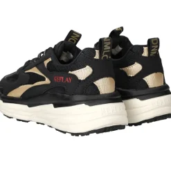 Replay Christal JR 6 Sneakers Zwart Meisjes