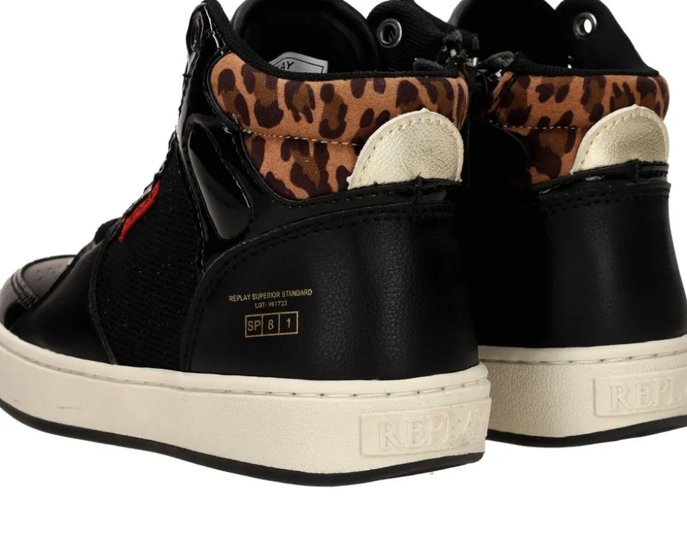 Replay Cobra Boots Zwart Meisjes