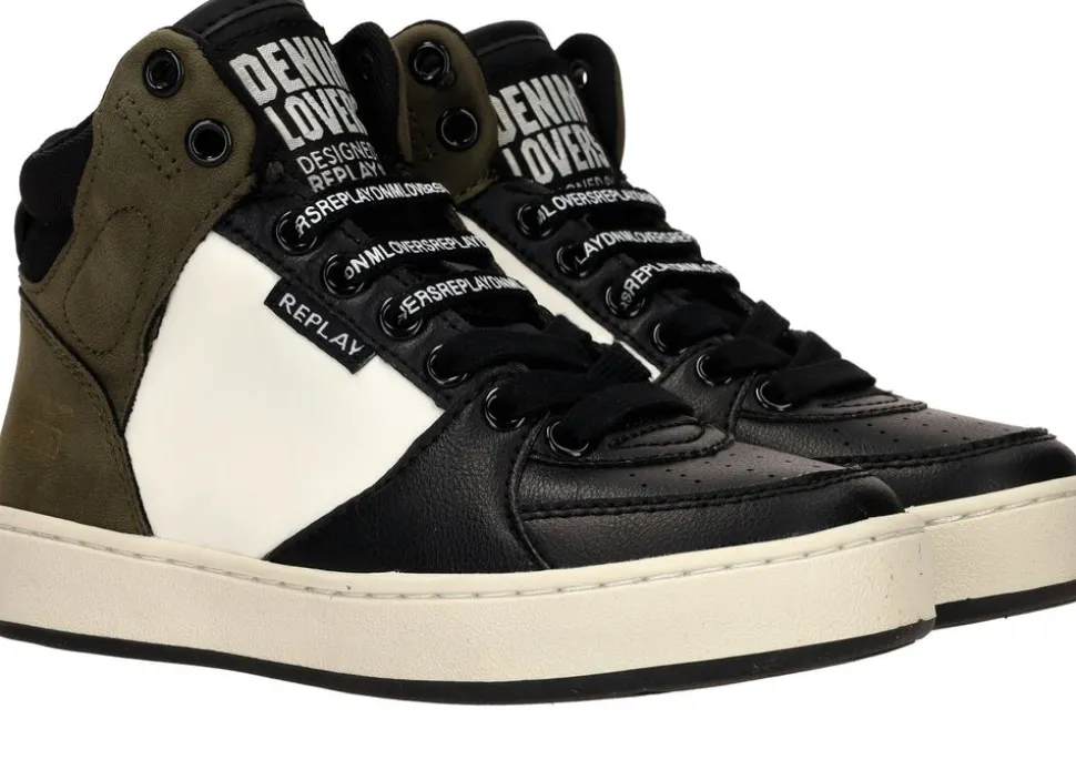 Replay Cobra Boots Zwart Jongens