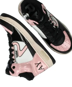 Replay Epic Jr MID 7 Sneakers Zwart Meisjes