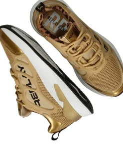 Replay Maze Sneakers Goud Meisjes