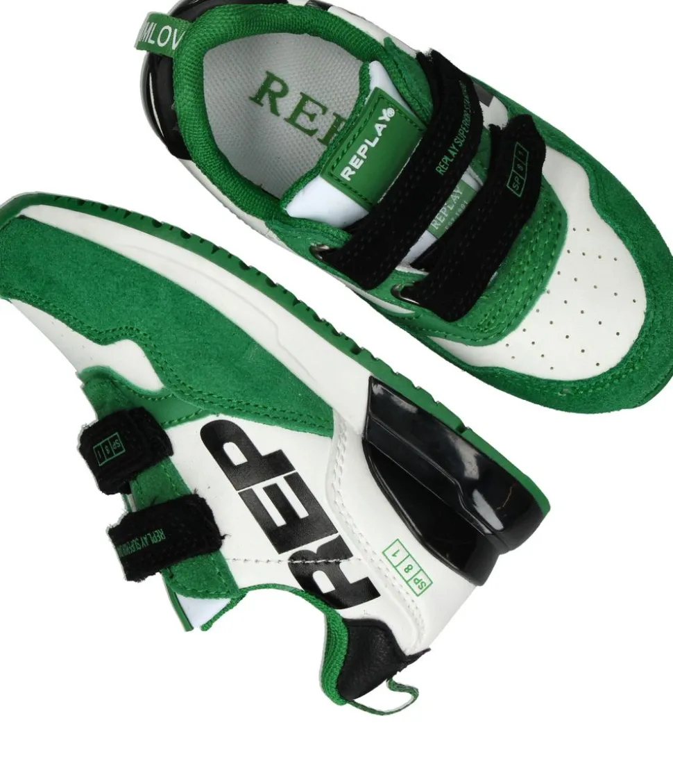 Replay Sneakers Wit Jongens