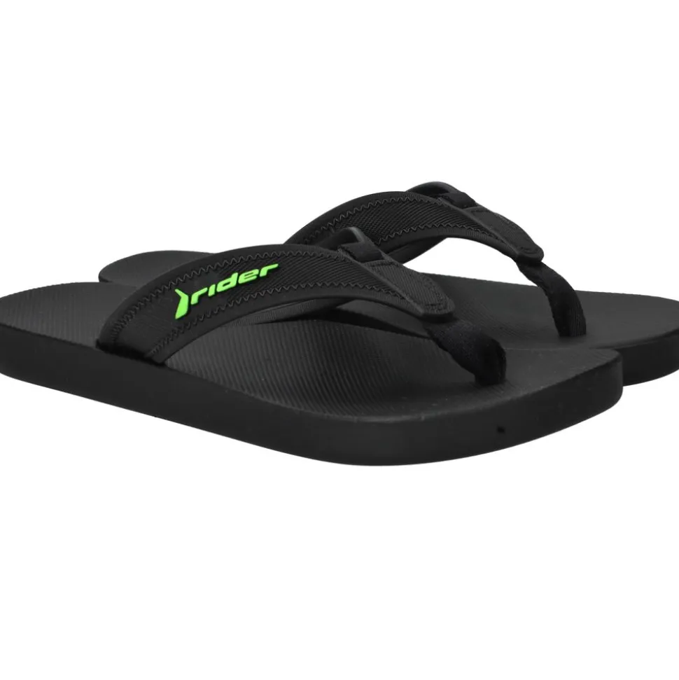 Rider Impulse kids Slippers Zwart Jongens