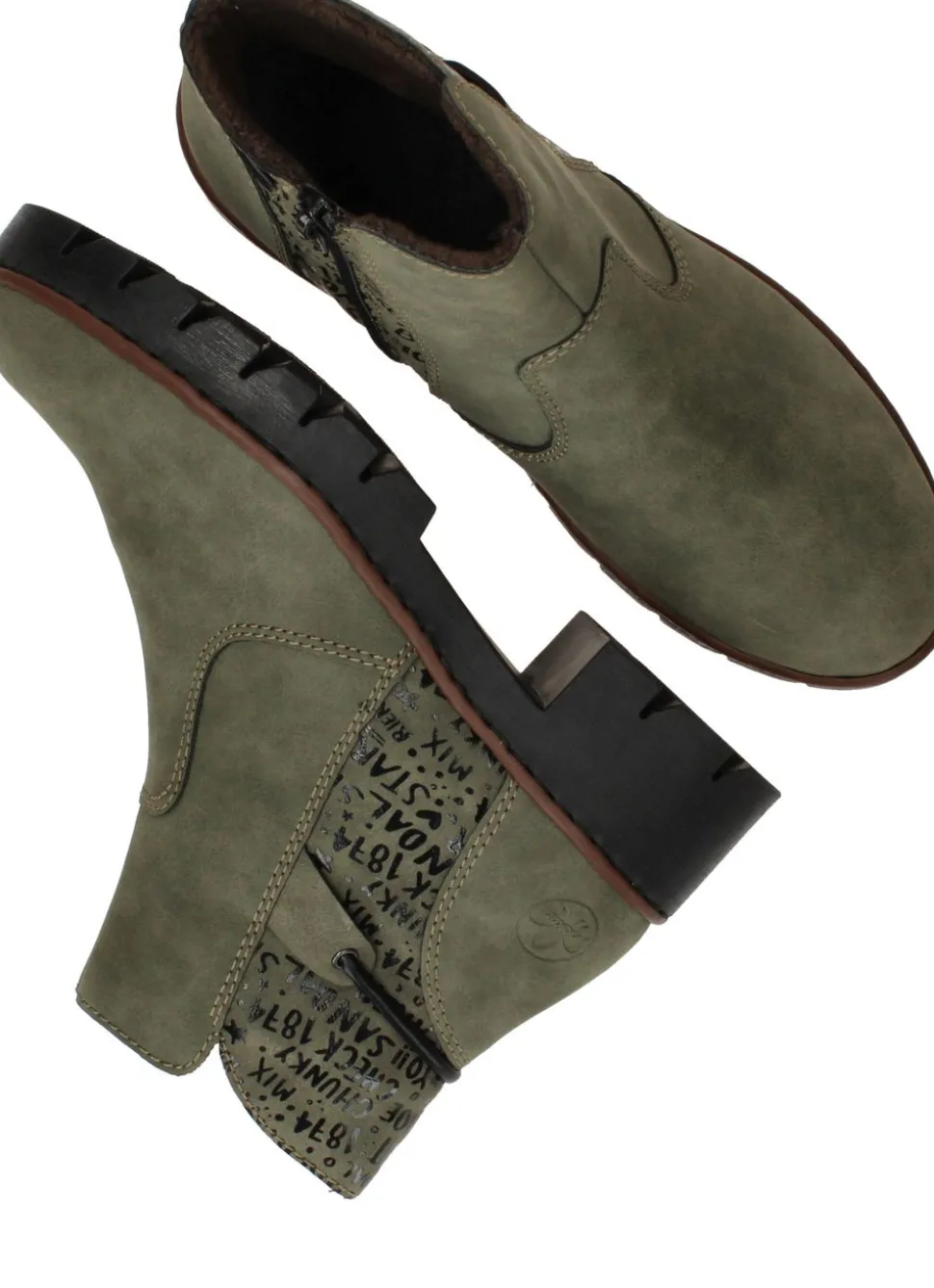 Rieker Boots Groen Dames