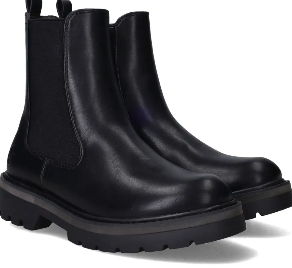 Rieker Chelseaboots Zwart Dames