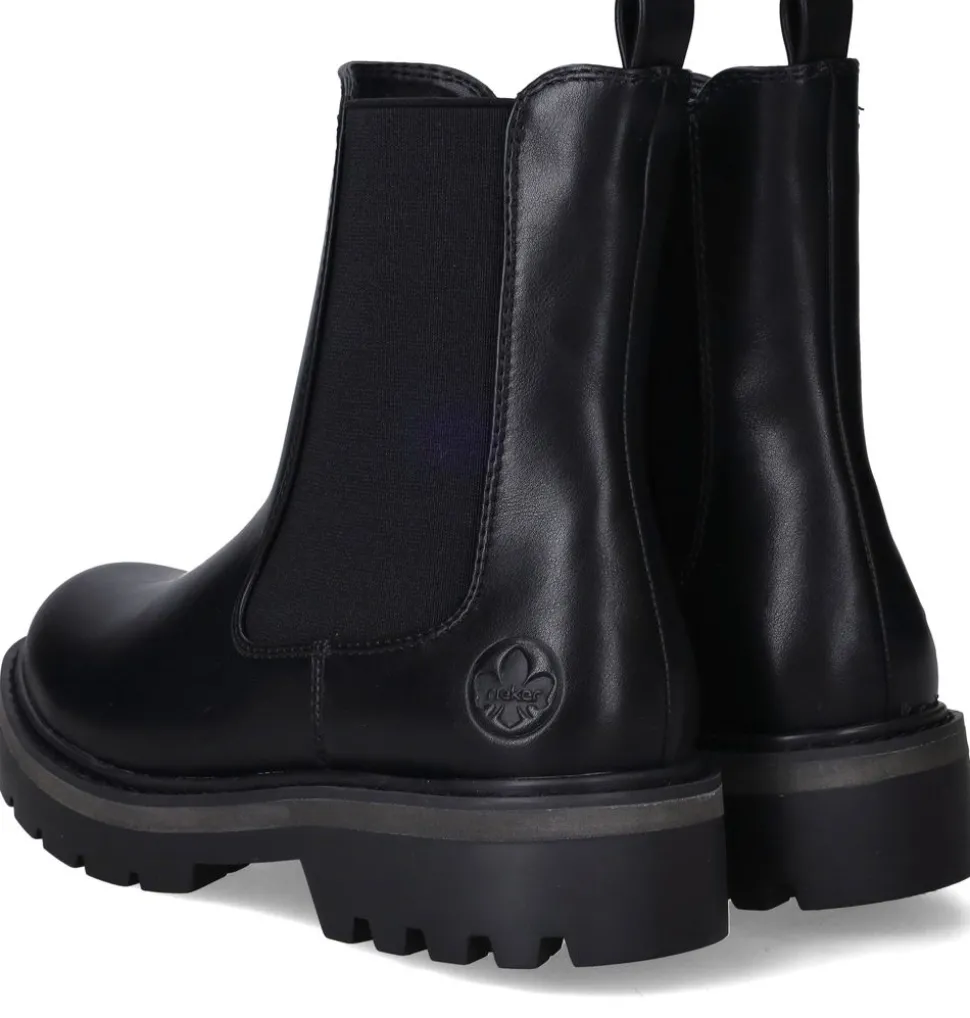 Rieker Chelseaboots Zwart Dames