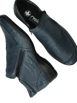 Rieker Enkellaarsjes Blauw Dames