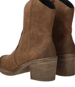 Rieker Enkellaarsjes Bruin Dames