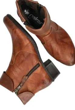 Rieker Enkellaarsjes Cognac Dames