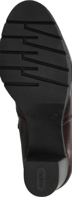 Rieker Enkellaarsjes Rood Dames