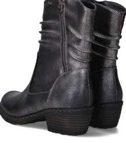 Rieker Enkellaarsjes Zilver Dames