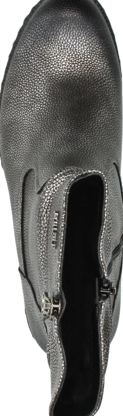 Rieker Enkellaarsjes Zilver Dames