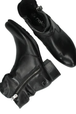 Rieker Enkellaarsjes Zwart Dames