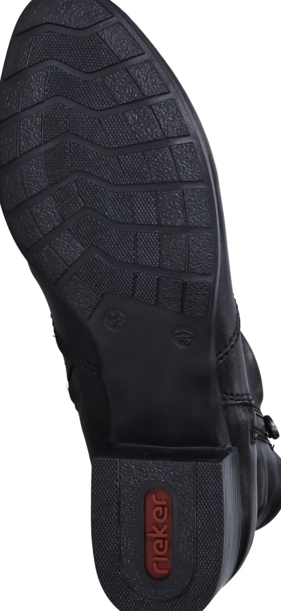 Rieker Enkellaarsjes Zwart Dames