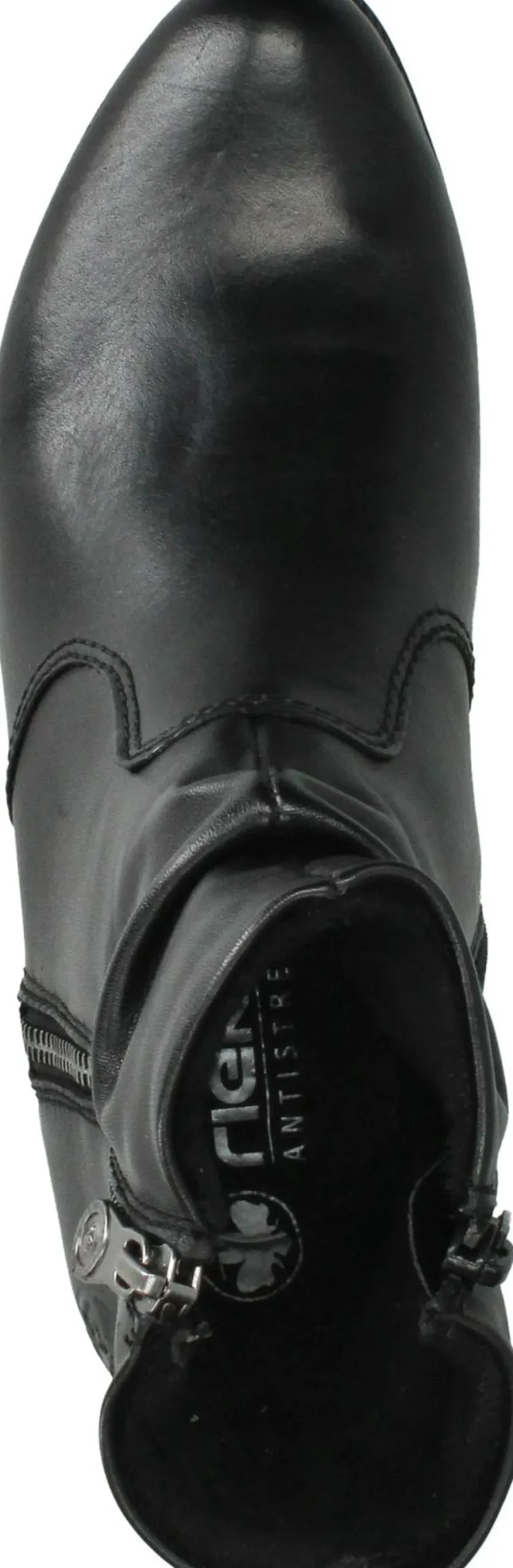 Rieker Enkellaarsjes Zwart Dames