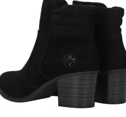 Rieker Enkellaarsjes Zwart Dames