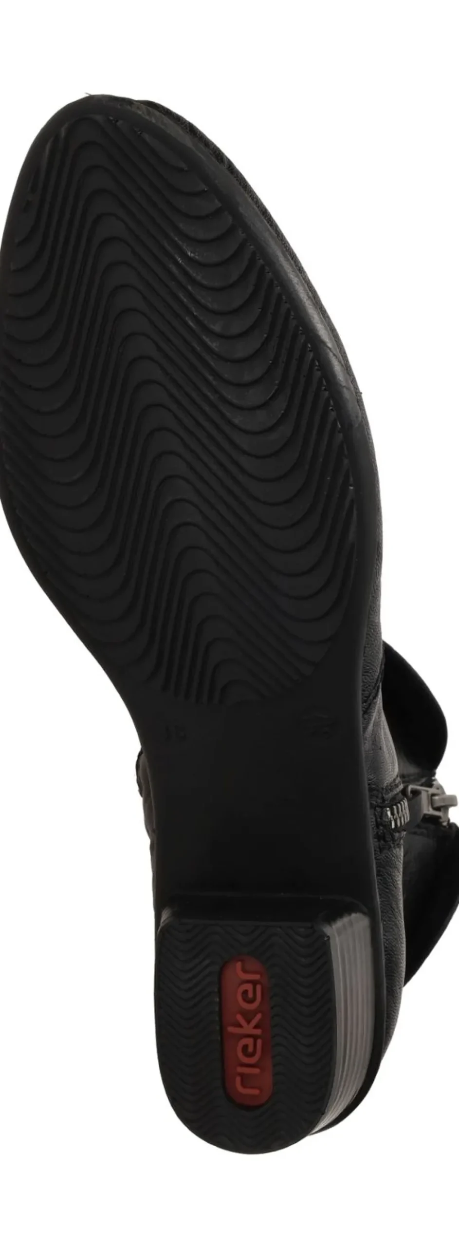 Rieker Enkellaarsjes Zwart Dames