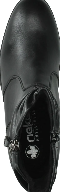 Rieker Enkellaarsjes Zwart Dames