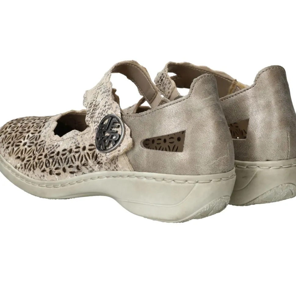 Rieker Instappers Beige Dames