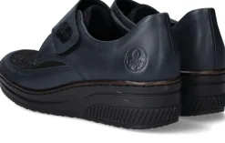 Rieker Instappers Blauw Dames