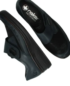 Rieker Instappers Blauw Dames