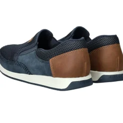 Rieker Instappers Blauw Heren