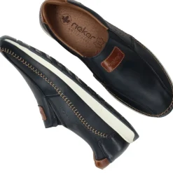 Rieker Instappers Blauw Heren