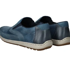 Rieker Instappers Blauw Heren