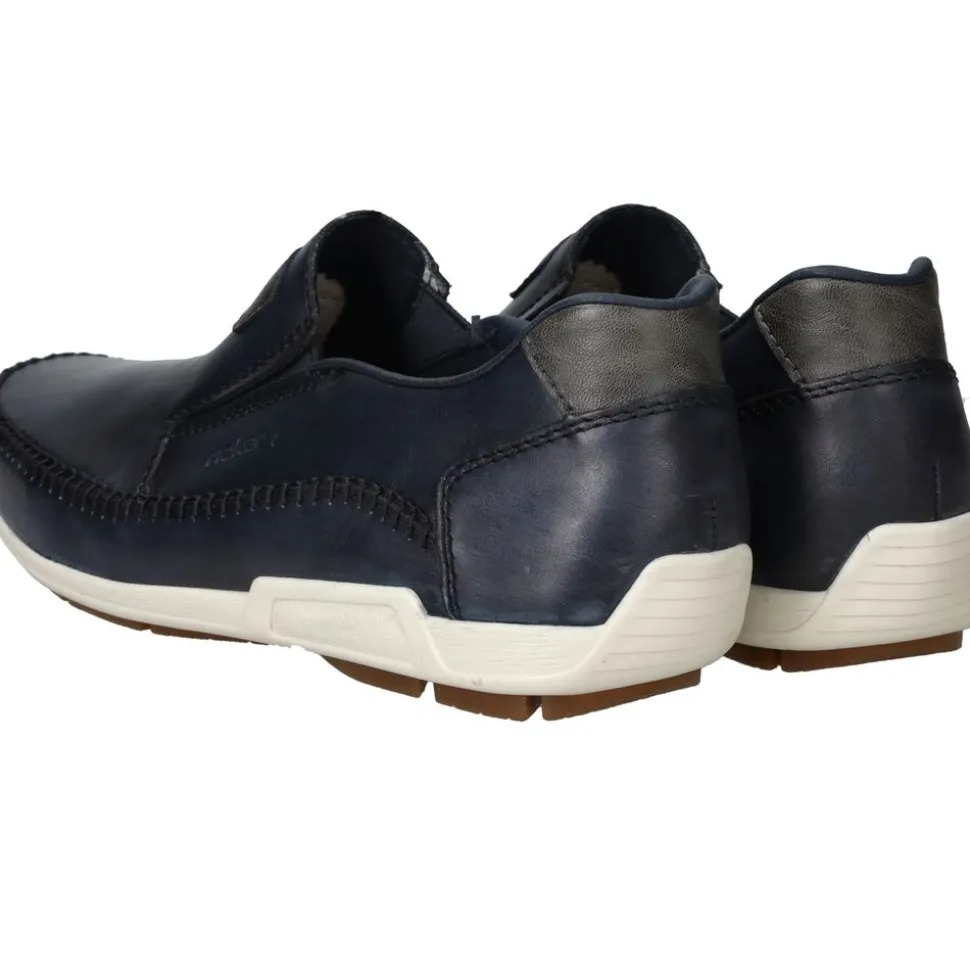 Rieker Instappers Blauw Heren
